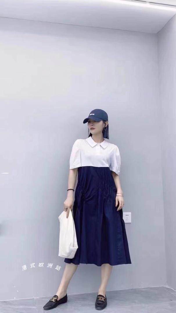 夏季新款连衣裙，女装连衣裙，C&B