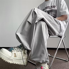 美式复古工装裤男女夏季直筒阔腿设计A884P38，男装工装外套，星座1116-2