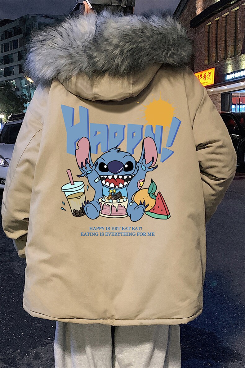 MM48077-P130冬季大毛领棉衣男士大码加厚棉袄男棉服,男装棉衣,电商A040