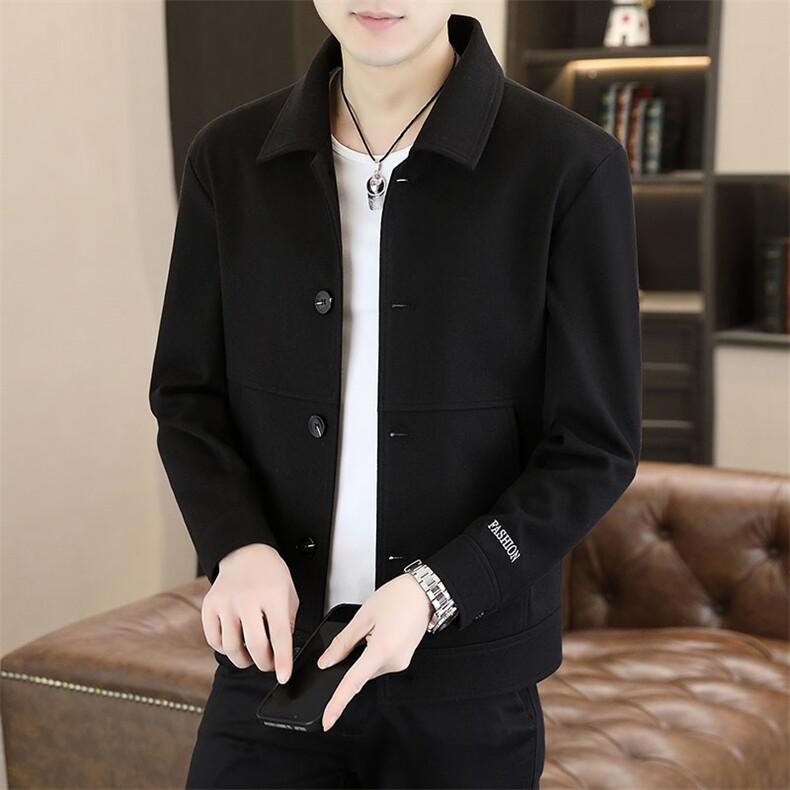 2024春款潮修身夹克外套J8277P100限149,男装夹克,星座914