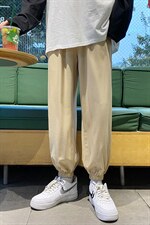夏秋冰丝运动裤休闲超薄透气弹力九分裤2027-特批20，男装休闲裤，星座718-1