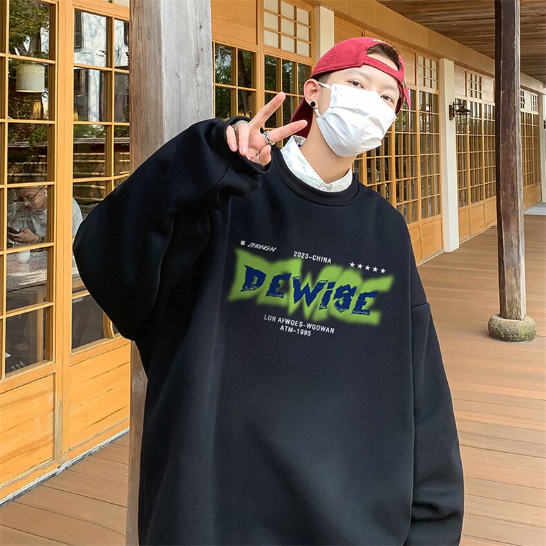 直播360克重磅美式印花卫衣Y205特P28同步供应华棉品质P38特,男装卫衣,电商A486