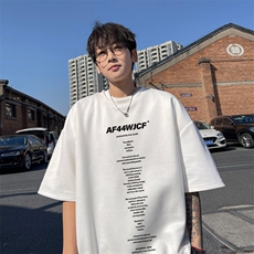量大优供视频重磅麂皮绒短袖T恤男JPDX221-特P19，男装T恤，电商B367