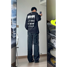 24ins春夏季简约时尚百搭速干休闲直筒裤-BK2404-P50，男装休闲裤，星座1002-1