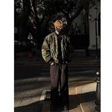 【有货】双面穿bomber夹克飞行员棉服外套MY9023特P100，男装夹克，星座908-1