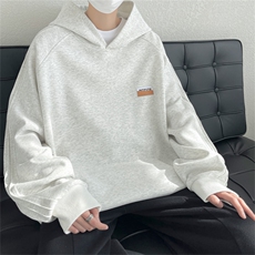 WY122/P60春装新款现货高品质不起球连帽卫衣男宽松大码上衣外套，女装短外套，电商基地A050