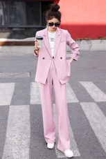 2023春季新款高端时尚休闲西装套装干练气质女装职业两件套高级感，女装套装/套裙，曼娅璐