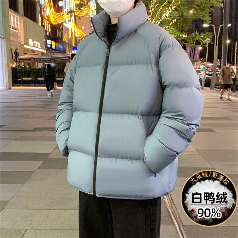 Y2391-P148M-7XL冬季大码90白鸭绒羽绒服面包服控198,男装羽绒服,星座109