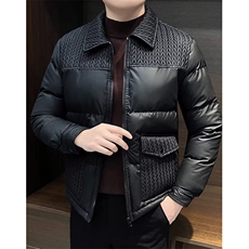冬季翻领棉衣外套保暖拼接麦穗休闲棉夹克痞帅棉服男M618，男装夹克，星座1116A（原606A-3）