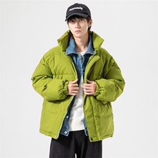 抖音直播2023牛仔假两件棉衣棉服无影墙8218P118严控-158，男装棉衣，电商A030