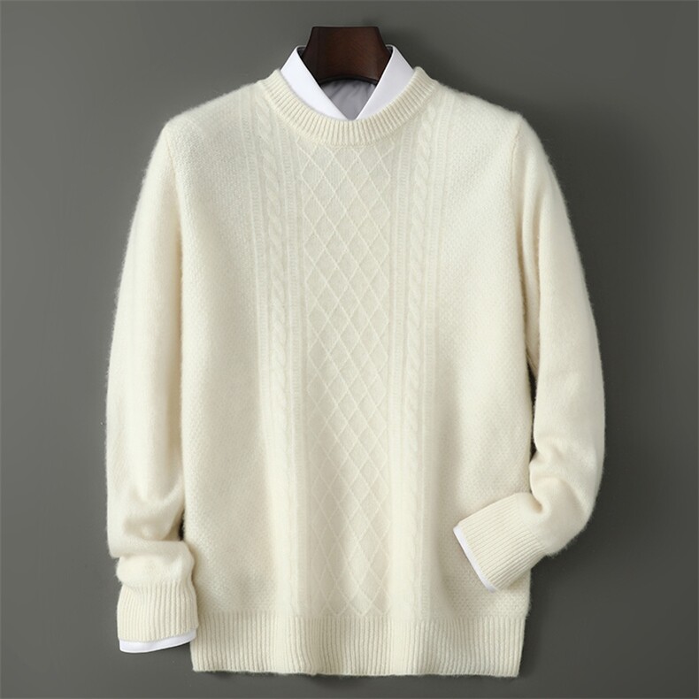 2025年秋季时尚百搭冬季男款羊毛衫，男装羊毛衫，千国羊绒