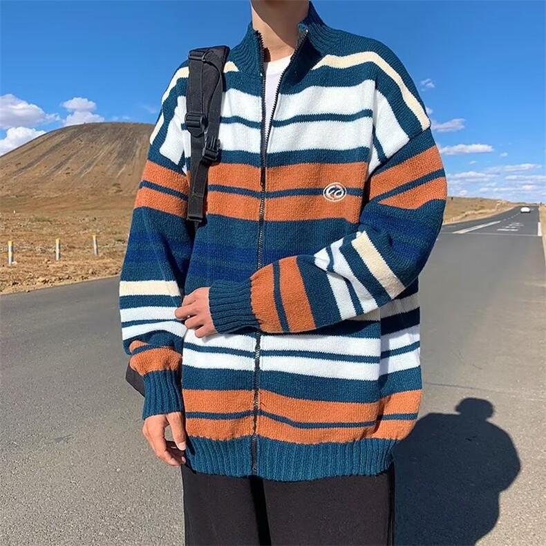 美式毛衣男慵懒风休闲针织衫Y525P55,男装针织衫/毛衣,星座1116-2