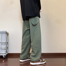 主推~美式潮牌工装裤男女宽松直筒休闲227-2*C542*P50控68，男装休闲裤，星座227-2