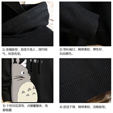 LM68150-P58加绒款-P68连帽毛衣男大码带帽针织衫男毛线衣砖墙，男装针织衫/毛衣，电商A040A