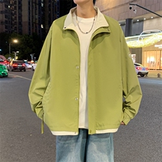 工装夹克男春秋季潮外套青少年美式复古上衣JK215-P73，男装夹克，星座308B-2