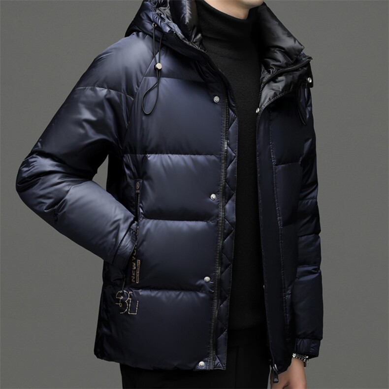 DF8227钱塘2020-2冬季时尚简约厚款新款中年男士羽绒服P343图片