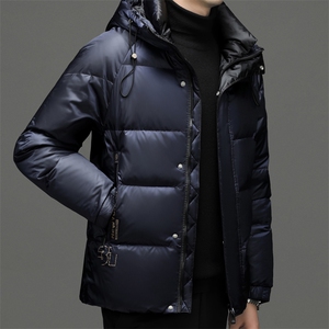 DF8227钱塘2020-2冬季时尚简约厚款新款中年男士羽绒服P343图片