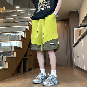 短裤男夏季新款港风宽松五分裤DK509-P35图片