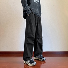 秋冬季美式高街vibe伞兵工装男潮牌休闲裤子XZ301b-2-CK699P32，男装工装外套，星座301B-2（原A443-1）