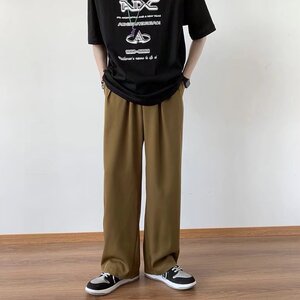 男春季休闲时尚潮流魔术贴西裤X216P38图片