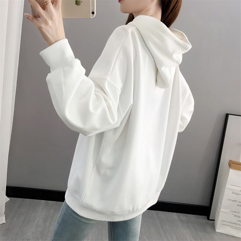 聚酯纤维25棉秋季新款凹凸爱心连帽薄款卫衣女,女装卫衣/绒衫,潮品会