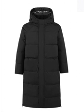 (网图)超长款羽绒服情侣同款加厚宽松休闲潮韩系313B-YJ985-P140，男装羽绒服，星座313B