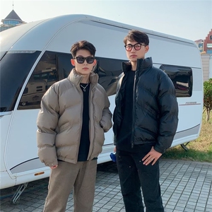 加绒加厚冬款男立领棉衣保暖面包服棉袄外套MA227 P98图片