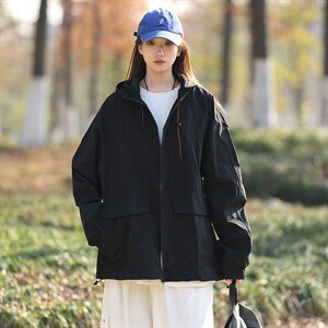 户外防晒衣男士休闲夹克潮流薄款外套潮流春夏款A266-FS001-P35，男装防晒衣，电商A266