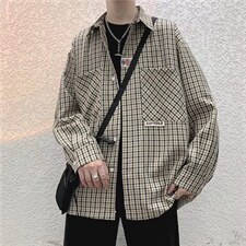 长袖衬衫男港风日系外套C733P38,男装衬衫,星座1116-2