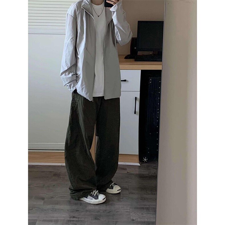 春夏款高品质冰感速干防晒服休闲户外运动外套透气弹力机能风夹克,男装防晒衣,电商A443