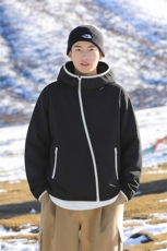防水冲锋衣夹克宽松工装连帽户外登山服男女款C61320-TP4589，男装夹克，电商A102