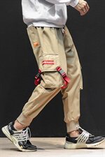 中国风宽松工装裤男潮牌青年男士哈伦束脚裤休闲长裤K271/P65，男装休闲裤，星座608A