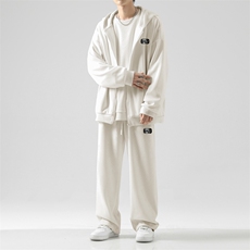 垂顺宽松套装重磅条绒SJT890-特批176，男装休闲套装，星座718
