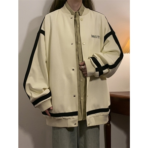 春季棒球服男女新款夹克休闲外套XZ102B-1-JK2609P85图片
