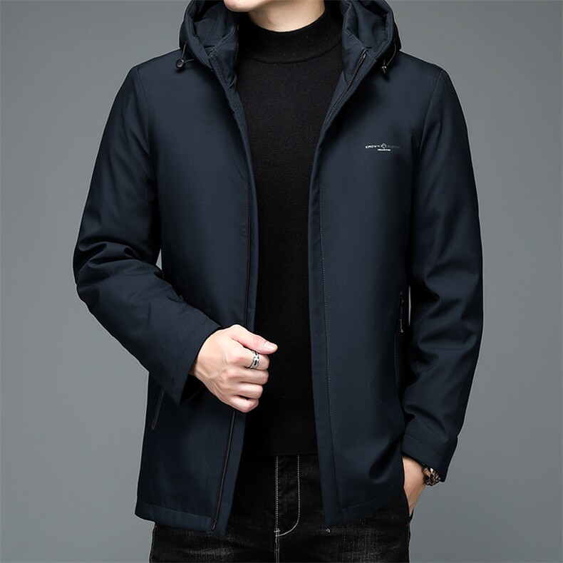 21中年男士商务休闲羽绒服鸭绒羽绒服潮流外套男装JHL11838-P295图片