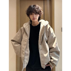 1506-1/MS60471/P90棉服男款冬季美式慵懒风连帽外套，男装棉衣，星座1506-1