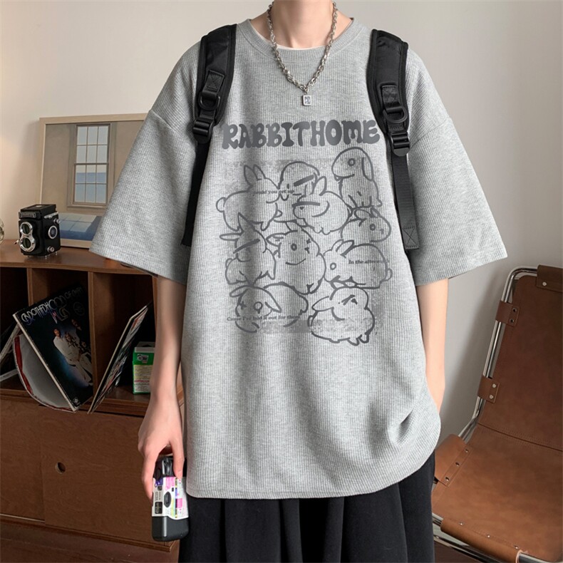 华夫格！港风华夫格短袖T恤男士半袖男五分袖体恤衫男HT121-P25,男装T恤,电商B367