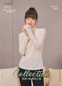蕾丝打底衫图片