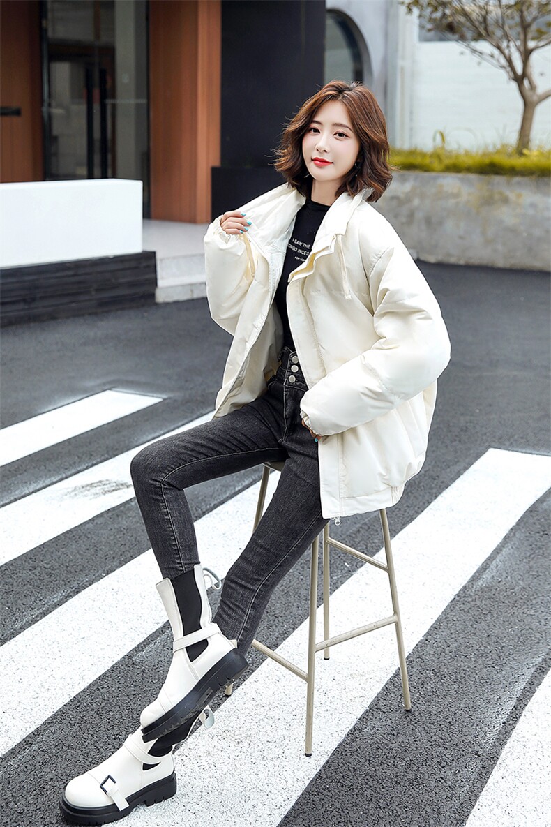 羽绒服90绒白鸭绒2022新款休闲百搭外套,女装羽绒服,海爱依仁