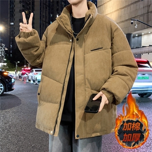 M720-P110港风新款棉衣冬季新款立领棉衣外套男士衣款宽松加棉图片