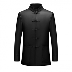 MJ7739秋冬新款男士海宁皮衣风唐装牛皮真皮皮衣男，男装皮衣，电商B360