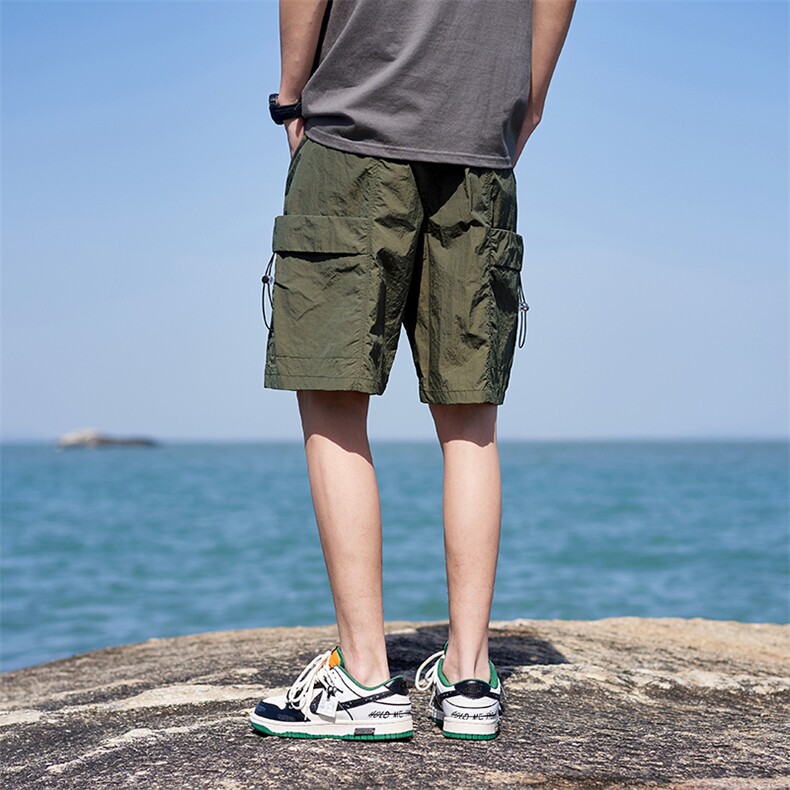 【深度库存】夏季休闲裤男薄款冰丝中裤五分裤男B381/355,男装牛仔裤,电商B381（原B382）