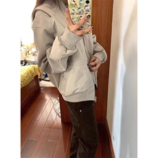 美式复古短款棒球服外套2025秋新款潮牌工装正肩夹克女W6735-P67，男装夹克，星座412-1
