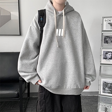 8XL连帽卫衣男大码胖子帽衫大号运动服WY2436-P35，男装卫衣，电商A040