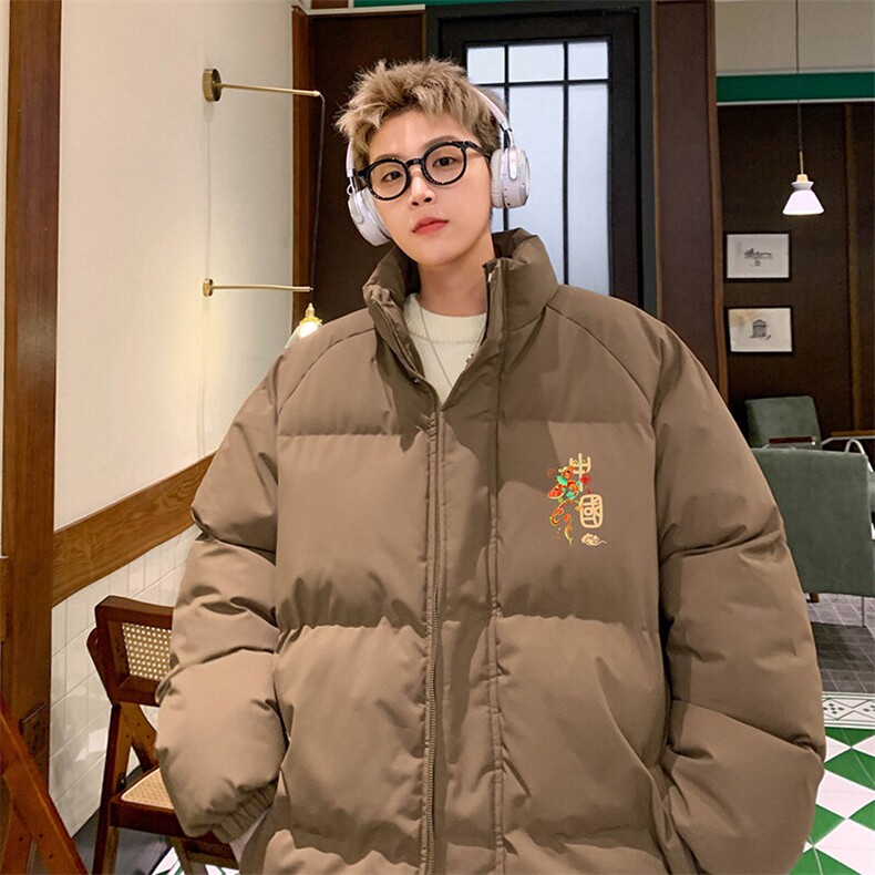 现货抖音得物可供视频冬季三防加厚羽绒棉衣外套面包棉服81159,男装棉衣,电商A486
