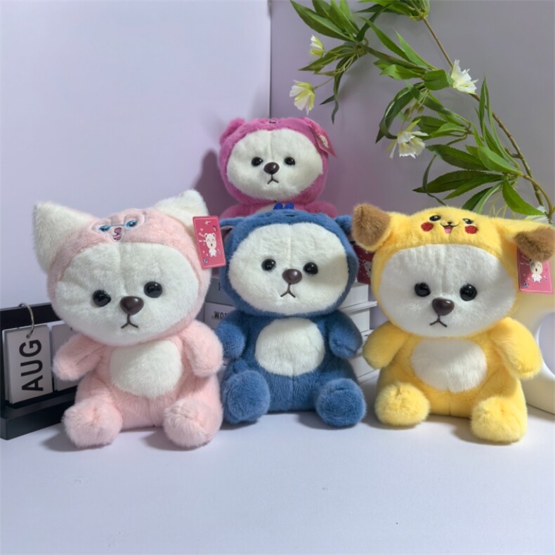 9寸可爱精品毛绒玩具玩偶萌宠娃娃机公仔婚庆礼品毛绒公仔，杉杉毛绒玩具厂 宋健