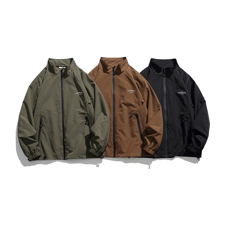 外27-2GANYOU日系经典款小绣花防泼水夹克JK23-P120，男装夹克，新杭派外27-2