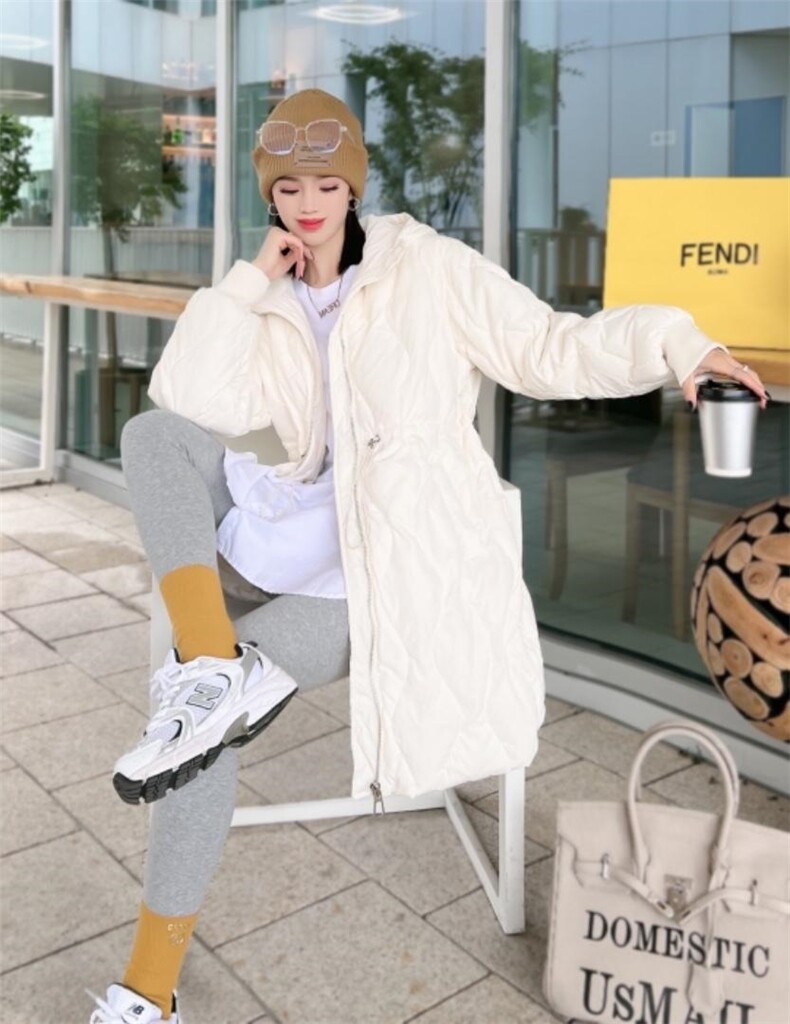 中长款羽绒服，女装羽绒服，金尚名门