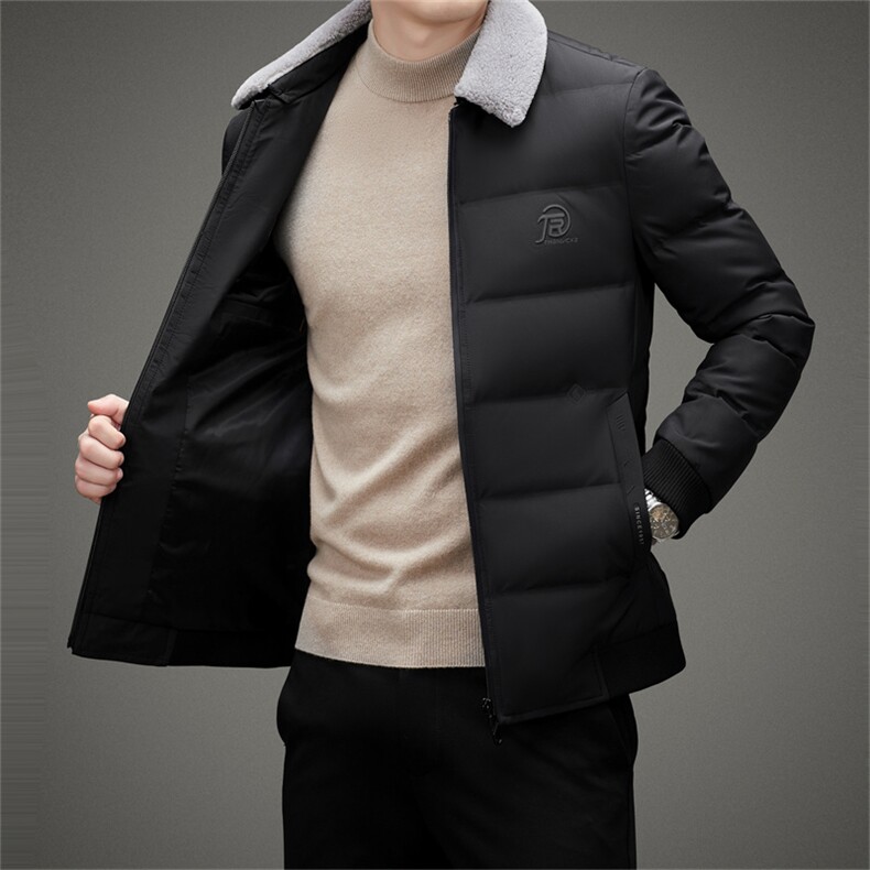 H2801秋冬新款男士羽绒服加厚夹克外套P210,男装羽绒服,电商B360