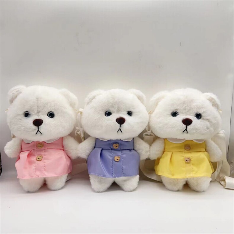 聚朋毛绒玩具 8234莉莉熊裙子